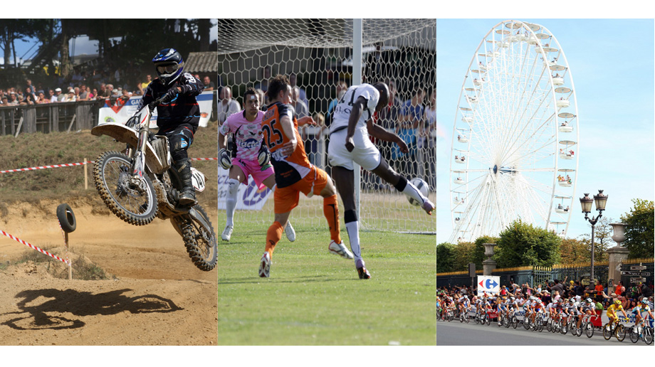 Photographe moto cross football